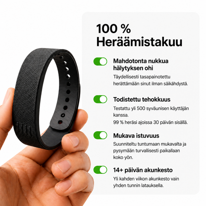 PureRise Tärisevä Herätysvyö