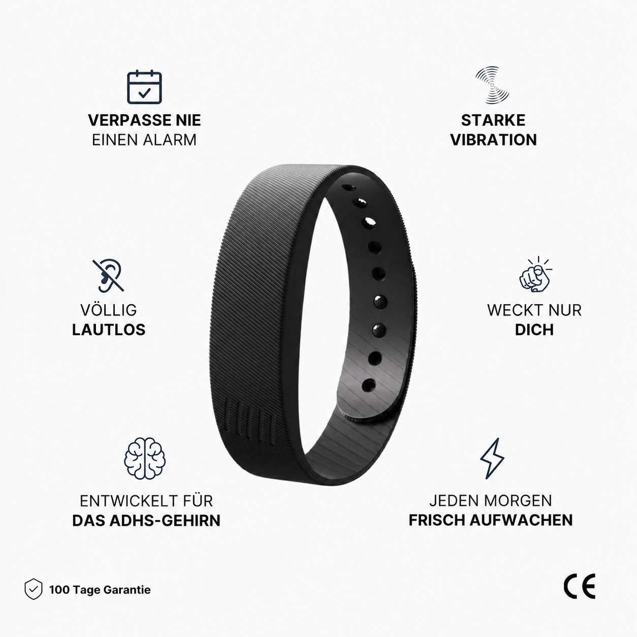 PureRise Weckarmband